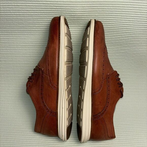 Cole Haan Original Grand Wingtip Oxford Shoes Men’s Size 11.5M C26471 Brown - Picture 6 of 9